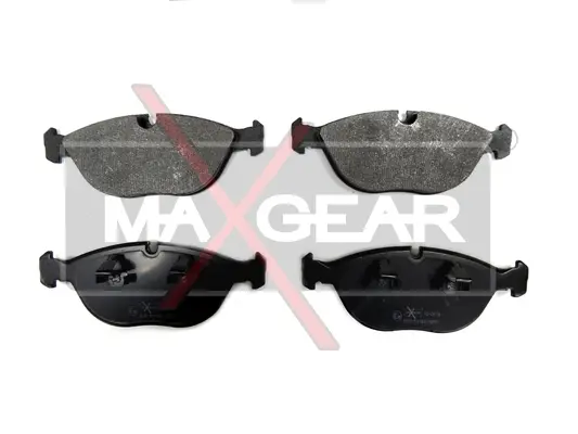 комплект спирачно феродо, дискови спирачки MAXGEAR             