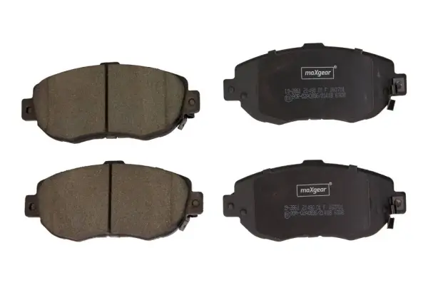 Комплект спирачно феродо, дискови спирачки MAXGEAR