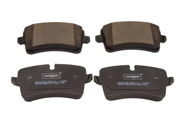 Комплект спирачно феродо, дискови спирачки MAXGEAR