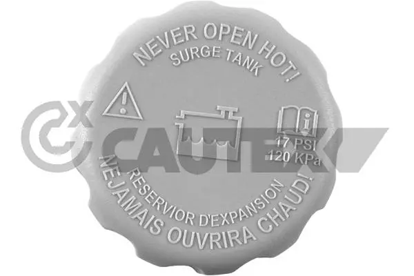 капачка, резервоар за охладителна течност CAUTEX              