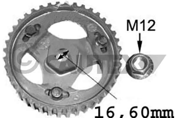 зъбно колело, помпа инжекцион CAUTEX              