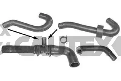 маркуч, топлообменник (подгряване) CAUTEX              