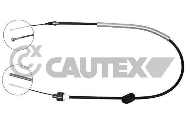 въжен механизъм, задействане на съединителя CAUTEX              