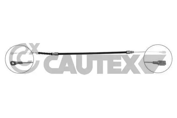 Жило, ръчна спирачка CAUTEX