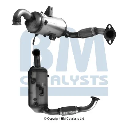 филтър за сажди-твърди частици, изпускателна система BM CATALYSTS        