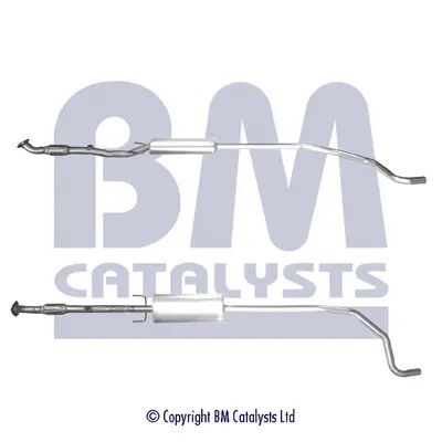 изпускателна тръба BM CATALYSTS        