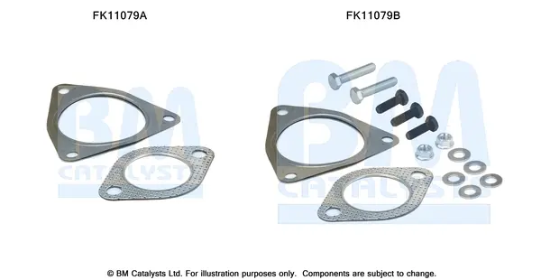 монтажен комплект, филтър за прах-сажди BM CATALYSTS        