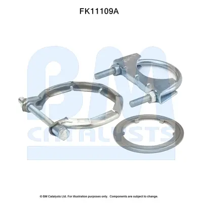 монтажен комплект, филтър за прах-сажди BM CATALYSTS        