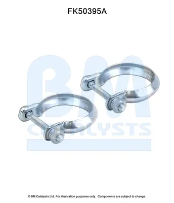 монтажен комплект, изпускателна тръба BM CATALYSTS        