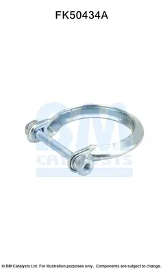 монтажен комплект, изпускателна тръба BM CATALYSTS        