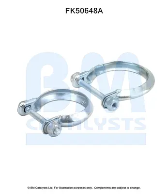 монтажен комплект, изпускателна тръба BM CATALYSTS        