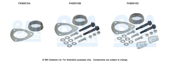 Катализатор за OPEL ASTRA F хетчбек (53_, 54_, 58_, 59_) 1.7 D FK80010 BM CATALYSTS        