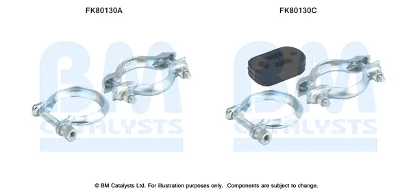 монтажен комплект, катализатор BM CATALYSTS        