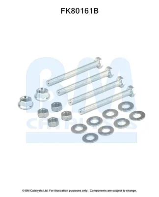 монтажен комплект, катализатор BM CATALYSTS        