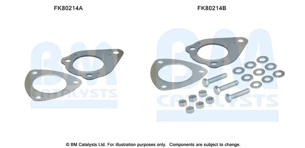 монтажен комплект, катализатор BM CATALYSTS        