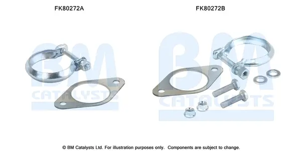 монтажен комплект, катализатор BM CATALYSTS        