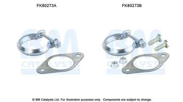 монтажен комплект, катализатор BM CATALYSTS        