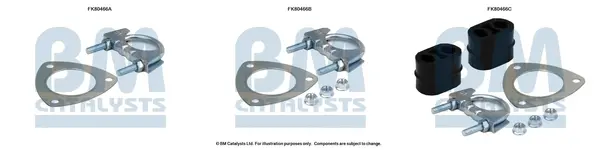 монтажен комплект, катализатор BM CATALYSTS        