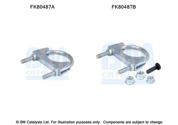 монтажен комплект, катализатор BM CATALYSTS        