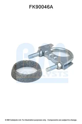 монтажен комплект, катализатор BM CATALYSTS        