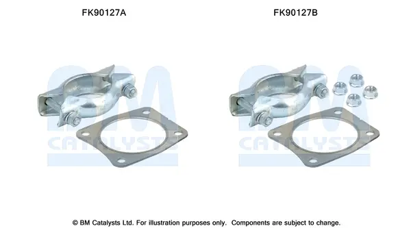 монтажен комплект, катализатор BM CATALYSTS        