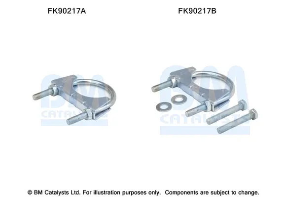 монтажен комплект, катализатор BM CATALYSTS        
