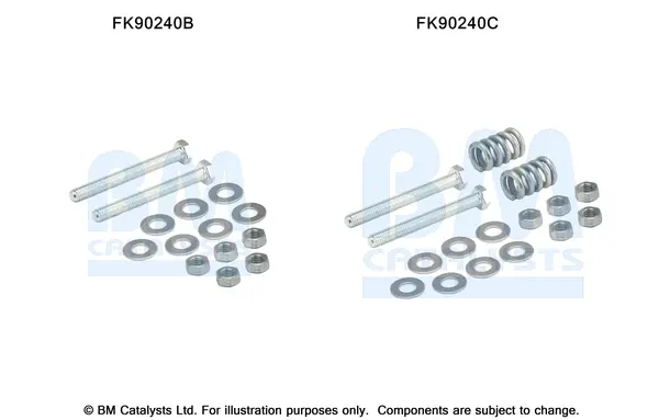 монтажен комплект, катализатор BM CATALYSTS        