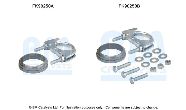 монтажен комплект, катализатор BM CATALYSTS        