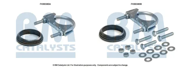 монтажен комплект, катализатор BM CATALYSTS        