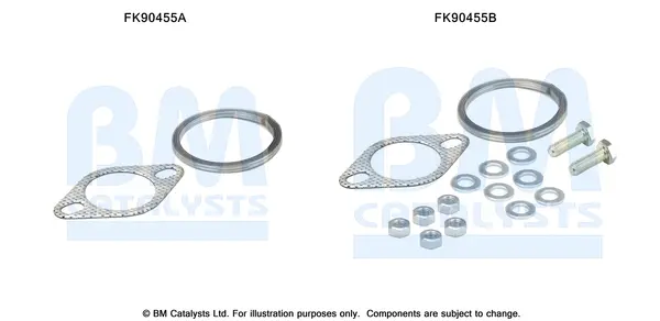 монтажен комплект, катализатор BM CATALYSTS        