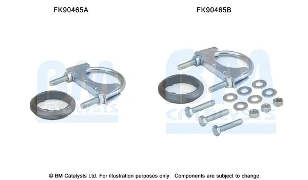 монтажен комплект, катализатор BM CATALYSTS        