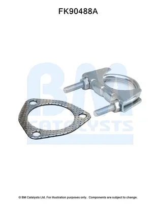 монтажен комплект, катализатор BM CATALYSTS        