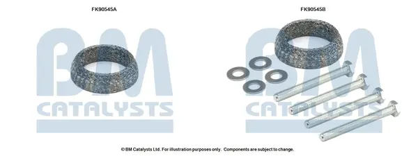 монтажен комплект, катализатор BM CATALYSTS        