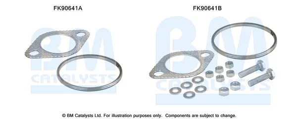 монтажен комплект, катализатор BM CATALYSTS        