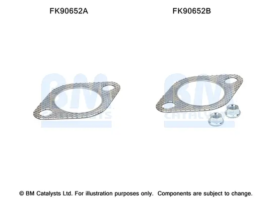 монтажен комплект, катализатор BM CATALYSTS        