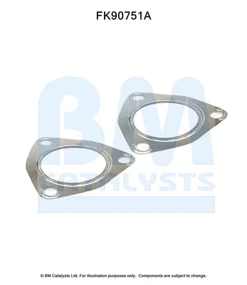 монтажен комплект, катализатор BM CATALYSTS        