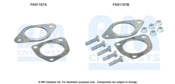 монтажен комплект, катализатор BM CATALYSTS        