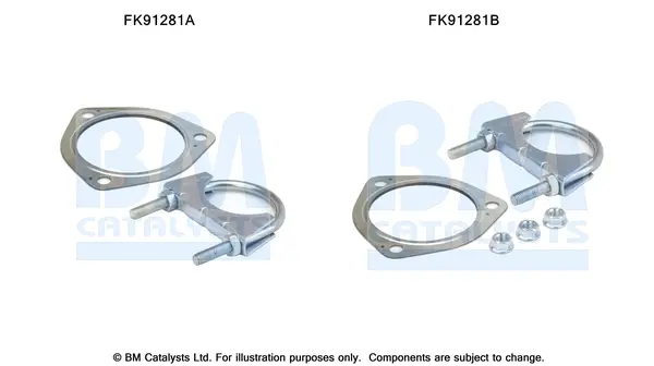 монтажен комплект, катализатор BM CATALYSTS        