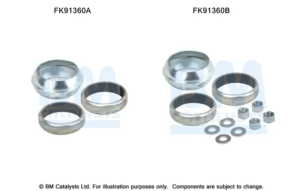 монтажен комплект, катализатор BM CATALYSTS        