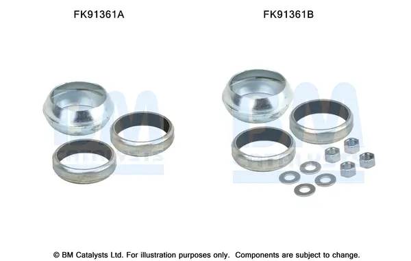 монтажен комплект, катализатор BM CATALYSTS        