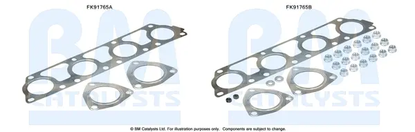 монтажен комплект, катализатор BM CATALYSTS        