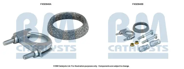 монтажен комплект, катализатор BM CATALYSTS        