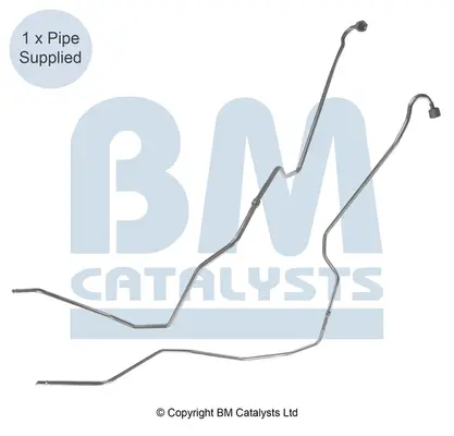 тръбичка, сензор за налягане (филтър за твърди частици) BM CATALYSTS        