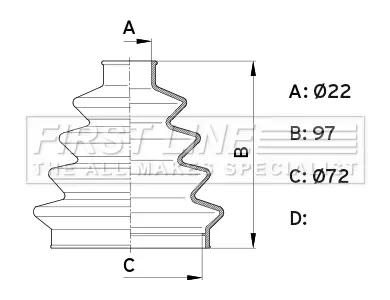 маншон, полуоска FIRST LINE          