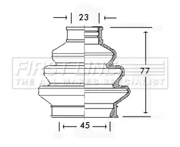 маншон, полуоска FIRST LINE          