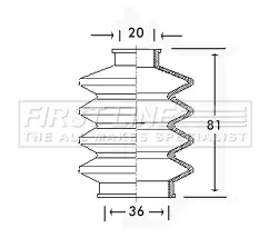 маншон, полуоска FIRST LINE          