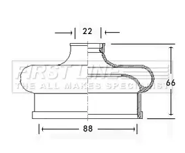 маншон, полуоска FIRST LINE          