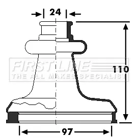 маншон, полуоска FIRST LINE          