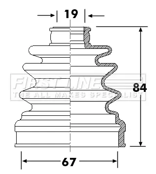 маншон, полуоска FIRST LINE          