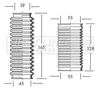комплект маншон, кормилно управление FIRST LINE          